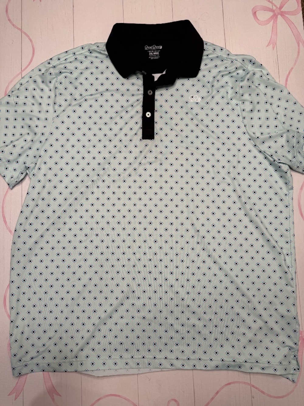 Good Good Golf "Diamondback" Performance Polo Size 2XL